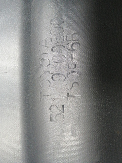 AA045980; Бампер передний; под паркт.; под омыват. (52119-60E01) для Toyota Land Cruiser Prado 150 (2010 — 2013)/БУ; Оригинал; Р1, Мелкий дефект; 