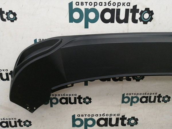 Юбка заднего бампера Фольксваген Polo VI Liftback 2020- 2022, б/у, фото 3