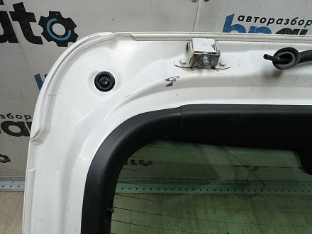 AA045283; Крышка багажника (BBY1-6202X) для Mazda 3 BL/БУ; Оригинал; Р0, Хорошее; (34K) Белый перламутр