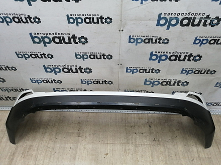 AA044899; Бампер задний; без паркт. (52159-0R150) для Toyota Rav4 40 рест. (2015 — 2019)/БУ; Оригинал; Р1, Мелкий дефект; 