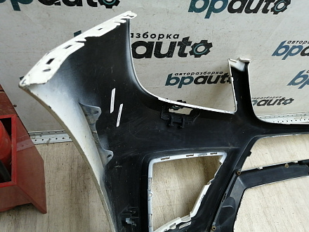 AA046105; Бампер передний, AMG; под паркт.; под омыват. (A1668803140) для Mercedes-Benz M-klasse III (W166) (2011-2015)/БУ; Оригинал; Р1, Мелкий дефект; 