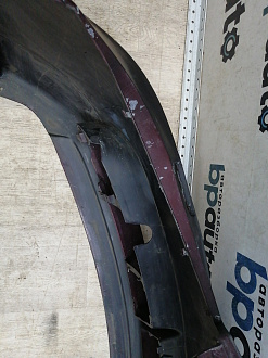 AA045565; Бампер передний; под паркт.; под омыват. (51117033694) для BMW 5 серия Е60 Е61/БУ; Оригинал; Р2, Удовлетворительное; 