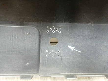 BA000224; Бампер передний; под паркт.; под омыват. (5G0807221) для Volkswagen Golf/БУ; Оригинал; Р1, Мелкий дефект; 