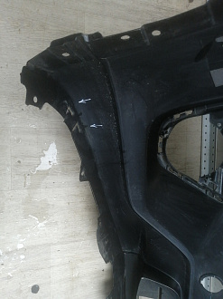 AA045752; Бампер передний; под паркт.; под омыват. (KD45-50031) для Mazda CX-5/БУ; Оригинал; Р1, Мелкий дефект; 