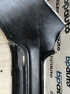 AA046111; Бампер задний; без паркт. (86611-4Y000) для Kia Rio III Sedan (2011- 2015)/БУ; Оригинал; Р1, Мелкий дефект; 