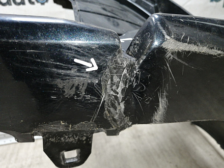 AA045400; Бампер передний; под паркт.; под омыват. (52119-06C40) для Toyota Camry/БУ; Оригинал; Р1, Мелкий дефект; 