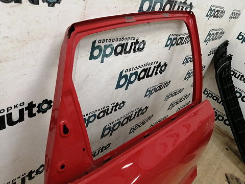 Фотография детали AA043236; Дверь задняя правая (6R4 833 056 J) для Volkswagen Polo V Hatchback (2009-2013)/БУ; Оригинал; Р2, Удовлетворительное; . Фото номер 2