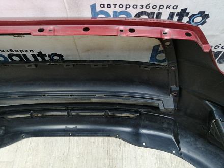 AA046293; Бампер передний; без паркт.; без омыват. (6400C950) для Mitsubishi ASX I (2010-2013)/БУ; Оригинал; Р1, Мелкий дефект; 
