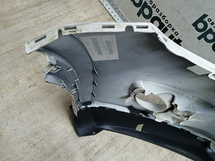 AA045457; Бампер передний, Sport-Style; без паркт.; под омыват. (5N0807221) для Volkswagen Tiguan I (2007- 2011)/БУ; Оригинал; Р1, Мелкий дефект; 