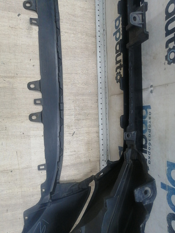 Фотография детали AA046201; Бампер передний; без паркт.; без омыват. (52119-0KM60) для Toyota Fortuner II рест. (2020- н.в.)/БУ; Оригинал; Р1, Мелкий дефект; . Фото номер 12