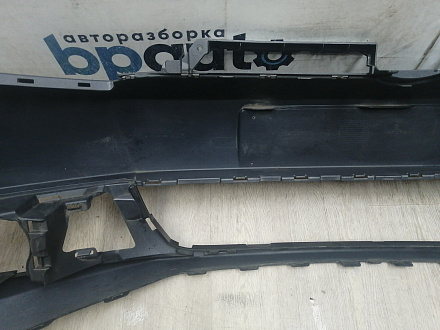 AA045976; Бампер передний; без паркт.; под омыват. (5K0807221) для Volkswagen Golf/БУ; Оригинал; Р1, Мелкий дефект; 