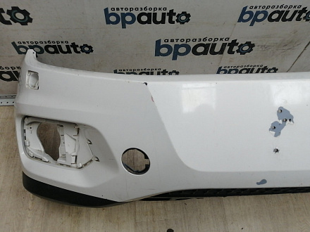 AA045693; Бампер передний, Track-Field; без паркт.; под омыват. (5N0807221T) для Volkswagen Tiguan I рест. (2011- 2016)/БУ; Оригинал; Р1, Мелкий дефект; 