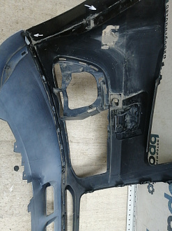 AA045796; Бампер передний; под паркт.; под омыват. (8R0 807 437 AH) для Audi Q5 I рест. (2012-2017)/БУ; Оригинал; Р1, Мелкий дефект; 