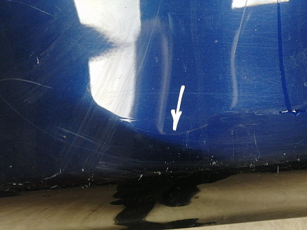 AA045921; Бампер задний; без паркт. (52159-12B30) для Toyota Corolla 150 рест. (2010-2013)/БУ; Оригинал; Р2, Удовлетворительное; 