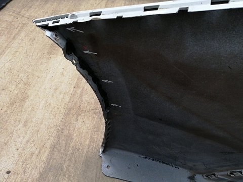 Фотография детали AA042877; Бампер задний; без паркт. (86611-H5000) для Hyundai Solaris II (2017- 2020)/БУ; Оригинал; Р2, Удовлетворительное; . Фото номер 33