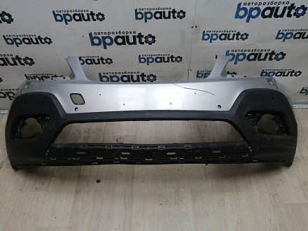 AA045052; Бампер передний; под паркт.; под омыват. (95122388) для Opel Mokka (2012 - 2015)/БУ; Оригинал; Р1, Мелкий дефект; 