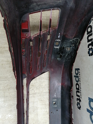 Фотография детали BA000230; Бампер передний, GTI; под паркт.; под омыват. (5G0807221L) для Volkswagen Golf/БУ; Оригинал; Р2, Удовлетворительное; . Фото номер 22