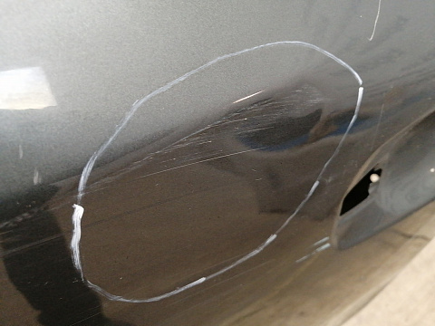 Фотография детали AA038819; Дверь передняя левая (67002-05070) для Toyota Avensis/БУ; Оригинал; Р3, Под восстановление; . Фото номер 10
