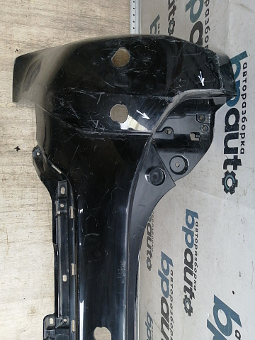 Фотография детали AA045380; Бампер задний; под паркт. (6410C779) для Mitsubishi Pajero Sport III (2015-2020)/БУ; Оригинал; Р1, Мелкий дефект; . Фото номер 5