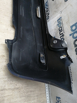 AA046074; Бампер задний; без паркт. (85022 9U040) для Nissan Note/БУ; Оригинал; Р1, Мелкий дефект; 