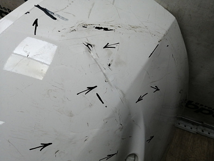 AA044958; Бампер задний; без паркт. (52159-02840) для Toyota Auris II (2013 — 2015)/БУ; Оригинал; Р2, Удовлетворительное; 