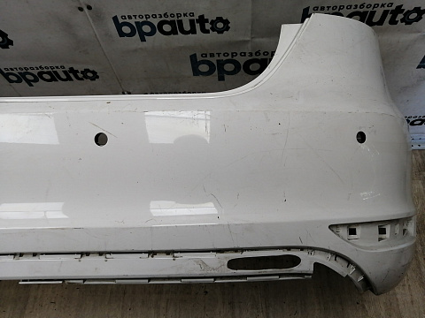 Фотография детали AA044442; Бампер задний; под паркт. (5C6807421) для Volkswagen Jetta VI (2010- 2014)/БУ; Оригинал; Р1, Мелкий дефект; . Фото номер 3