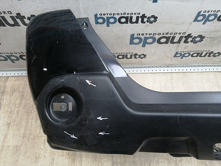 BA000202; Бампер задний; без паркт. (85022-JU14H) для Nissan X-Trail T31/БУ; Оригинал; Р1, Мелкий дефект; 