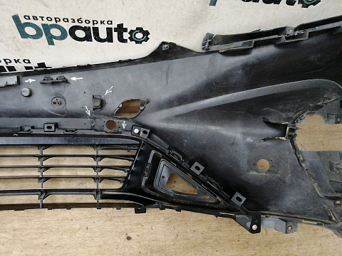 Фотография детали AA041213; Бампер передний; под паркт.; без омыват. (6600248426) для Geely Coolray I (2020 -2023)/БУ; Неоригинал; Р1, Мелкий дефект; . Фото номер 16