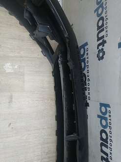 AA045974; Бампер передний; без паркт.; под омыват. (5K0807221) для Volkswagen Golf/БУ; Оригинал; Р1, Мелкий дефект; 