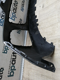 AA045769; Бампер передний; без паркт.; под омыват. (EH44-50031) для Mazda CX-7 I рест. (2009-2012)/БУ; Оригинал; Р1, Мелкий дефект; 