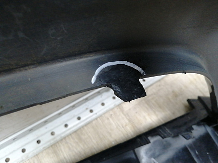 AA045882; Бампер передний; под паркт.; под омыват. (J8A2-17F003-GAW) для Land Rover Range Rover Velar L560 (2017 - 2023)/БУ; Оригинал; Р1, Мелкий дефект; 