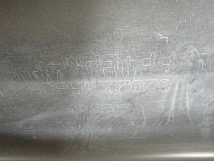 BA000215; Бампер передний; без паркт.; под омыват. (62022-4HB0H) для Infiniti Q50 (2013-2017)/БУ; Оригинал; Р1, Мелкий дефект; 