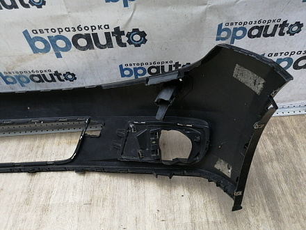 AA044679; Бампер передний, Sport-Style; без паркт.; под омыват. (5NU807221) для Volkswagen Tiguan I рест. (2011- 2016)/БУ; Оригинал; Р1, Мелкий дефект; 