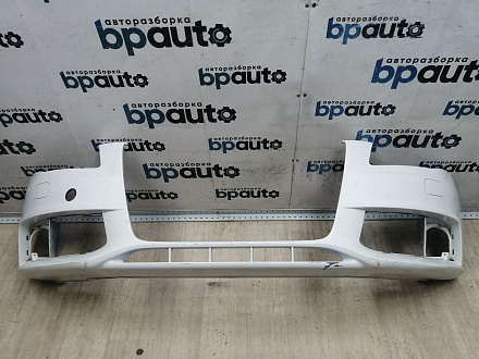 AA045645; Бампер передний; без паркт.; под омыват. (8K0 807 437 A) для Audi A4 B8/БУ; Оригинал; Р1, Мелкий дефект; 