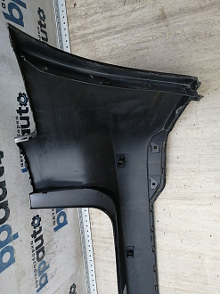 AA046224; Бампер задний; под паркт. (1T0807417K) для Volkswagen Touran II (2010-2015)/БУ; Оригинал; Р1, Мелкий дефект; 