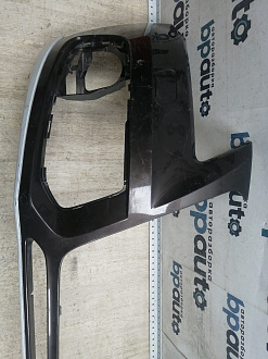 AA045796; Бампер передний; под паркт.; под омыват. (8R0 807 437 AH) для Audi Q5 I рест. (2012-2017)/БУ; Оригинал; Р1, Мелкий дефект; 