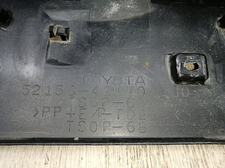 AA044773; Бампер задний; под паркт. (52159-42170) для Toyota Rav4/БУ; Оригинал; Р1, Мелкий дефект; 