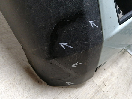 AA045854; Бампер передний; под паркт.; без омыват. (602002155AA) для Omoda C5 (2022- н.в.)/БУ; Оригинал; Р1, Мелкий дефект; 