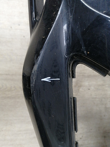 Фотография детали BA000157; Бампер передний; без паркт.; без омыват. (8P0 807 437 H) для Audi A3 8P/БУ; Оригинал; Р1, Мелкий дефект; . Фото номер 4