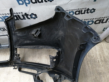 AA045536; Бампер передний; под паркт.; под омыват. (4L0 807 437) для Audi Q7 I (2005-2010)/БУ; Оригинал; Р1, Мелкий дефект; 