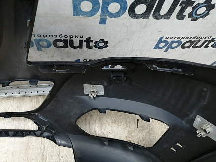 AA045432; Бампер передний; под паркт.; под омыват. (A2048855238) для Mercedes-Benz GLK-klasse I (X204) (2012-2015)/БУ; Оригинал; Р0, Хорошее; 