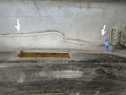 AA031141; Бампер задний; под паркт. ( 86611-A2600) для Kia CEED II рест. Hatchback 5D (2015- 2018)/БУ; Оригинал; Р2, Удовлетворительное; 