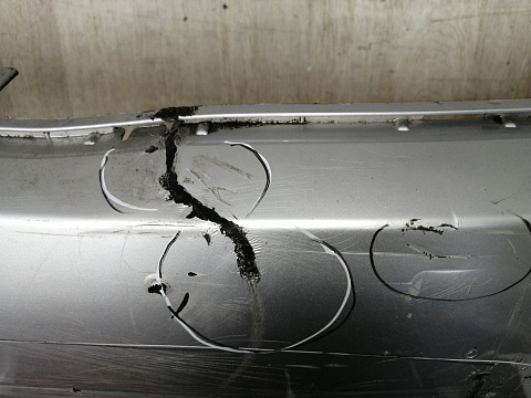 Фотография детали AA045137; Бампер передний; под паркт.; под омыват. (52119-0T020) для Toyota Venza/БУ; Оригинал; Р2, Удовлетворительное; . Фото номер 8