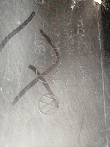 Фотография детали AA038489; Бампер передний; без паркт.; под омыват. (7P6807221B) для Volkswagen Touareg II (2010-2014)/БУ; Оригинал; Р1, Мелкий дефект; . Фото номер 24