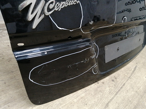 Фотография детали AA038151; Крышка багажника (93182974) для Opel Astra/БУ; Оригинал; Р2, Удовлетворительное; . Фото номер 6