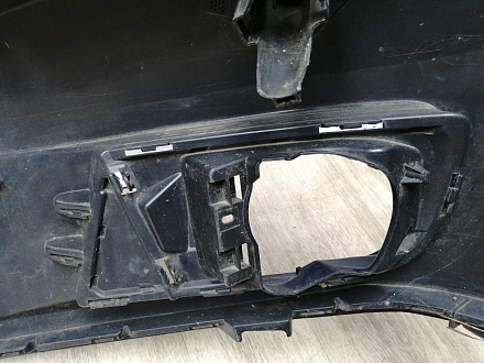 AA044680; Бампер передний, Sport-Style; без паркт.; под омыват. (5NU807221) для Volkswagen Tiguan I рест. (2011- 2016)/БУ; Оригинал; Р0, Хорошее; 