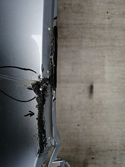 AA045401; Бампер передний; под паркт.; под омыват. (52119-06C40) для Toyota Camry/БУ; Оригинал; Р2, Удовлетворительное; 