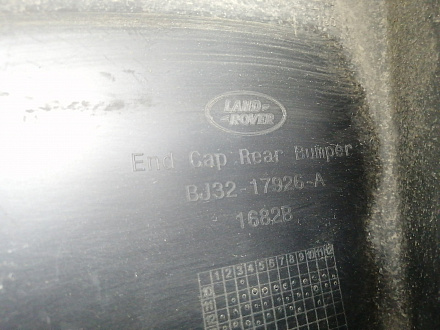 AA017730; Бампер задний правая часть (BJ32-17926-A) для Land Rover Range Rover Evoque/БУ; Оригинал; Р0, Хорошее; 