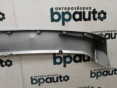 Фотография детали AA039637; Накладка переднего бампера нижняя (6400D925ZZ) для Mitsubishi Pajero Sport III (2015-2020)/БУ; Оригинал; Р1, Мелкий дефект; . Фото номер 5