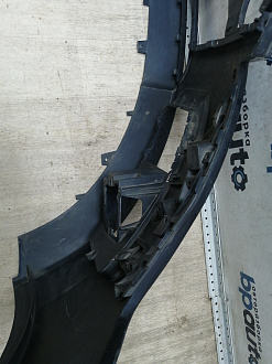 AA045640; Бампер передний; под паркт.; под омыват. (4G8 807 437) для Audi A7 I Sportback (2010-2014)/БУ; Оригинал; Р1, Мелкий дефект; 